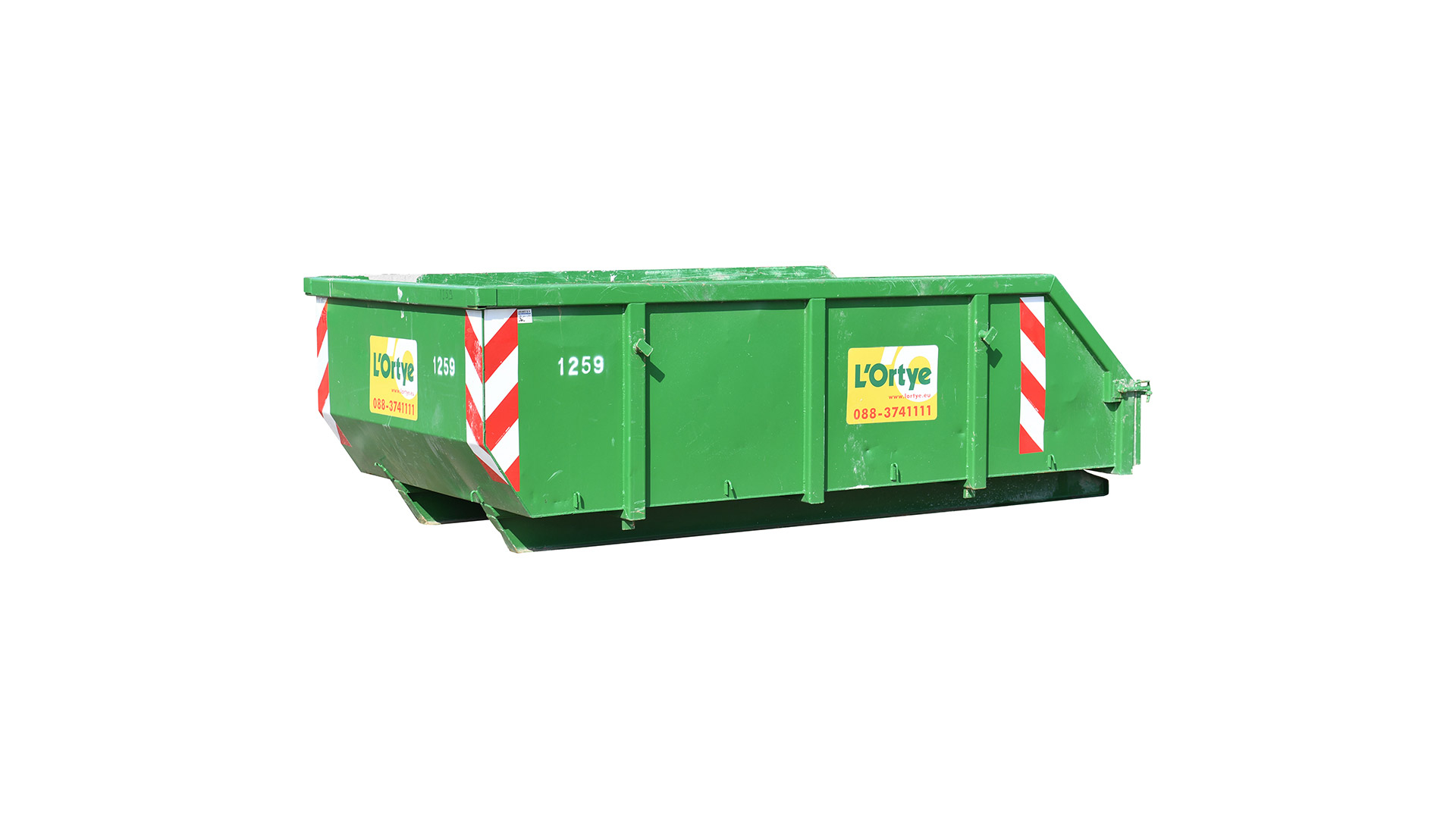 Container 6 m³ huren bij L'Ortye
